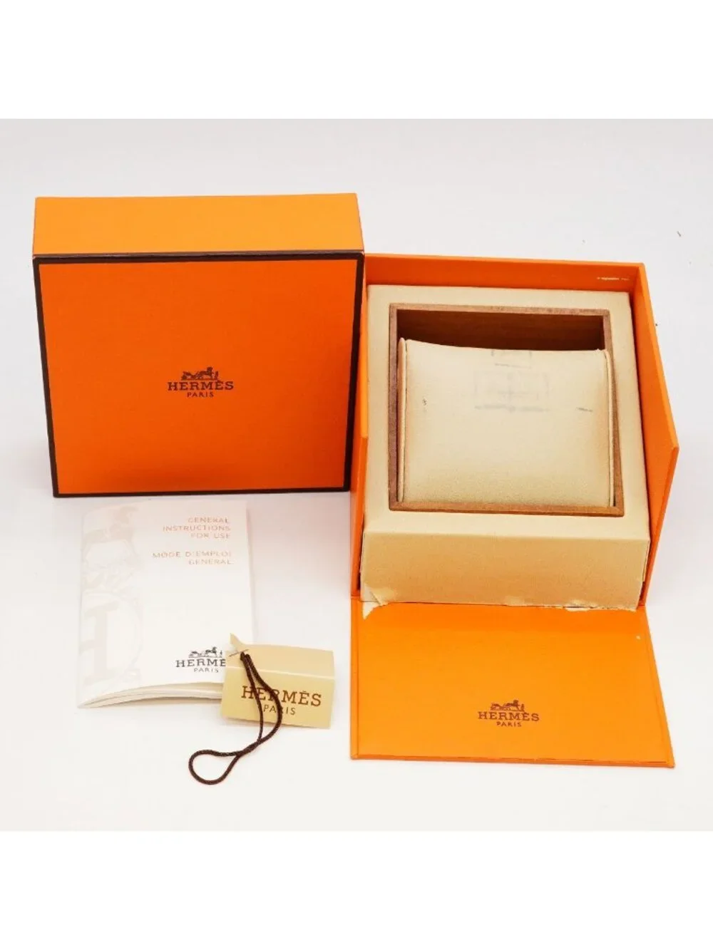 Hermes Cape Cod Double Tour Watch Gray Dial